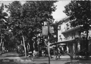 RAVENNA-CERVIA-VIALE DEI MILLE-1956