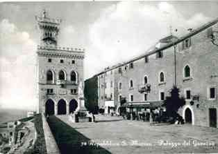 REPUBBLICA DI SAN MARINO PALAZZO DEL GOVERNO 1956