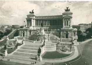 ROMA ALTARE DELLA PATRIA 1957