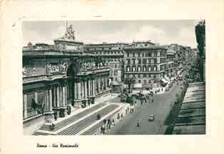 ROMA VIA NAZIONALE 1955