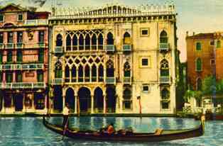 VENEZIA CA' D'ORO PALAZZO CONTARINI 1959